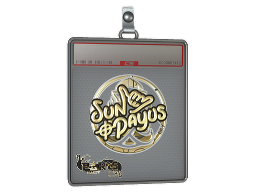 Sticker Slab SunPayus Gold Paris 2023