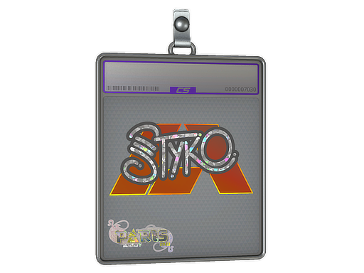 Sticker Slab STYKO Glitter Paris 2023