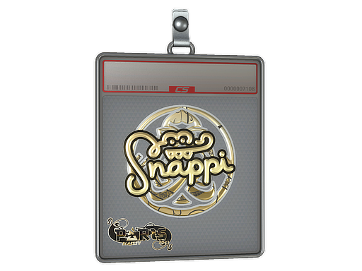 Sticker Slab Snappi Gold Paris 2023