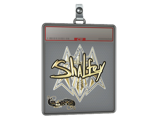 Sticker Slab shalfey Gold Paris 2023
