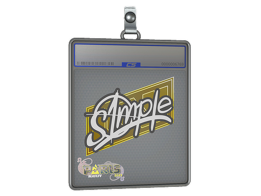 Sticker Slab s1mple Paris 2023