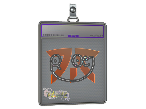 Sticker Slab roeJ Glitter Paris 2023