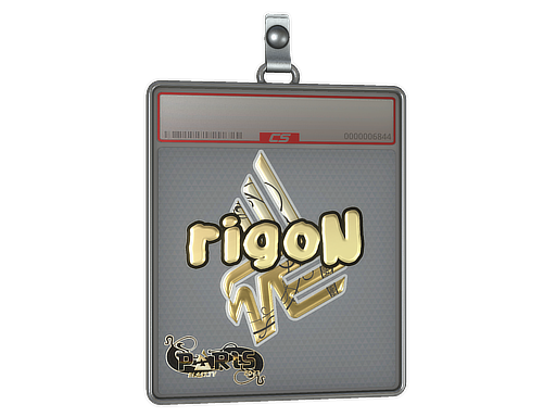 Sticker Slab rigoN Gold Paris 2023