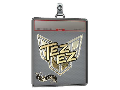 Sticker Slab TeSeS Gold Paris 2023