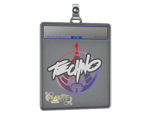 Sticker Slab Techno4K Paris 2023