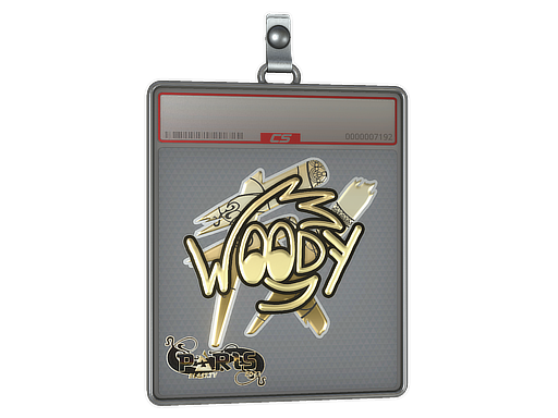 Sticker Slab WOOD7 Gold Paris 2023