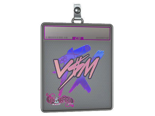 Sticker Slab v$m Holo Paris 2023