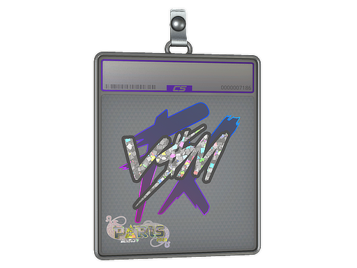 Sticker Slab v$m Glitter Paris 2023