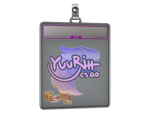 Sticker Slab yuurih Holo Paris 2023