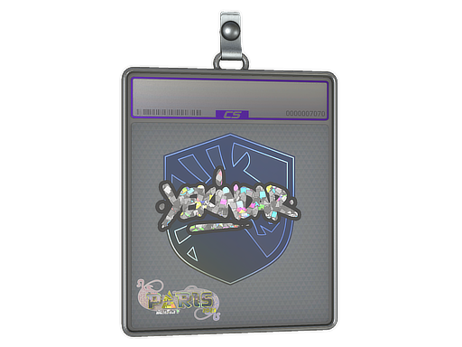 Sticker Slab YEKINDAR Glitter Paris 2023