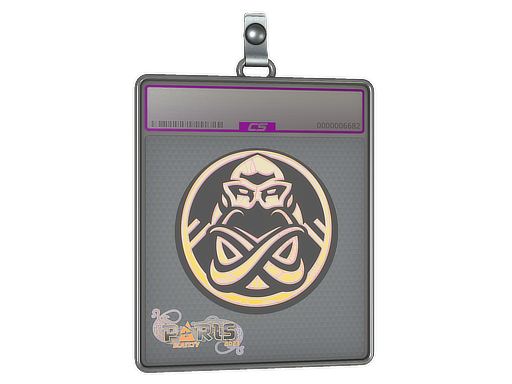 Sticker Slab ENCE Holo Paris 2023