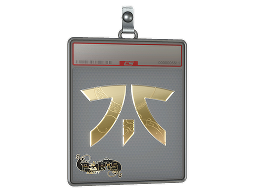 Sticker Slab Fnatic Gold Paris 2023