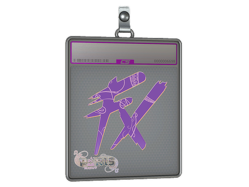 Sticker Slab Fluxo Holo Paris 2023