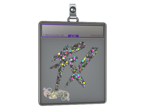 Sticker Slab Fluxo Glitter Paris 2023