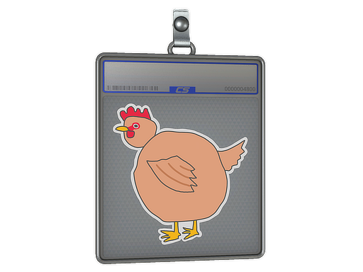 Sticker Slab Poorly Drawn Chicken