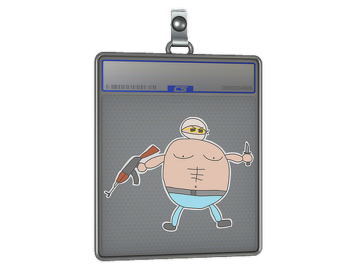 Sticker Slab Poorly Drawn Terrorist