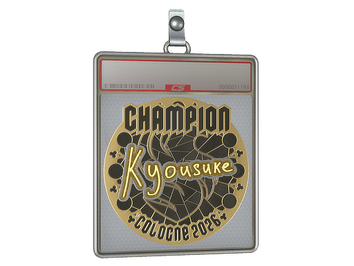 Sticker Slab kyousuke Gold, Champion Cologne 2026