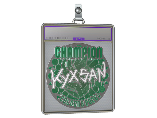 Sticker Slab kyxsan Foil, Champion Cologne 2026
