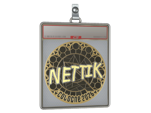 Sticker Slab nettik Gold Cologne 2026