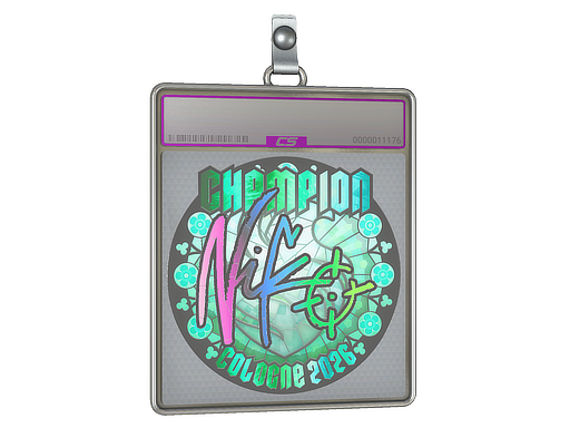 Sticker Slab NiKo Holo, Champion Cologne 2026