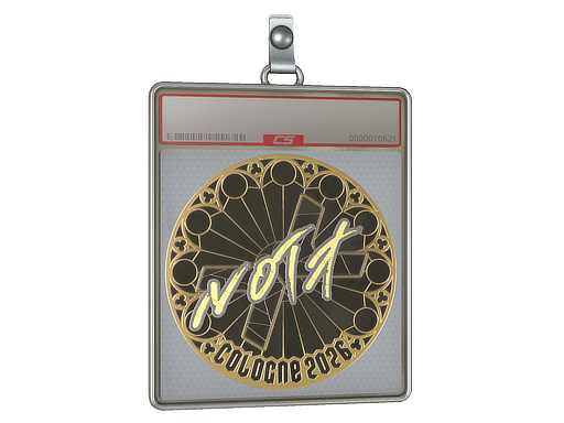 Sticker Slab nota Gold Cologne 2026
