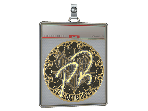 Sticker Slab PR Gold Cologne 2026