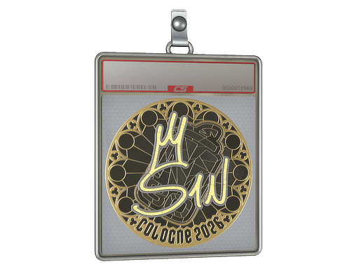 Sticker Slab s1n Gold Cologne 2026