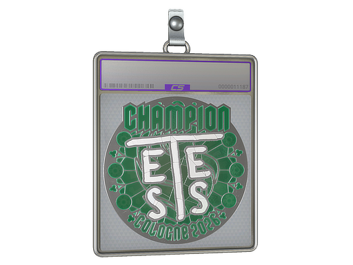 Sticker Slab TeSeS Foil, Champion Cologne 2026
