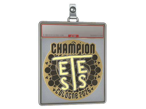 Sticker Slab TeSeS Gold, Champion Cologne 2026
