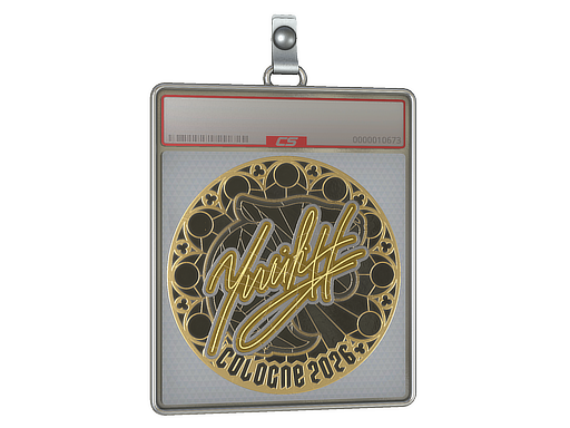 Sticker Slab yuurih Gold Cologne 2026