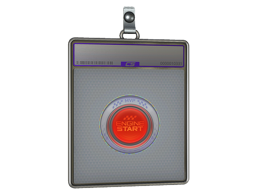 Sticker Slab Engine Start Holo