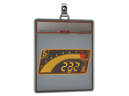Sticker Slab Digital Dashboard Lenticular