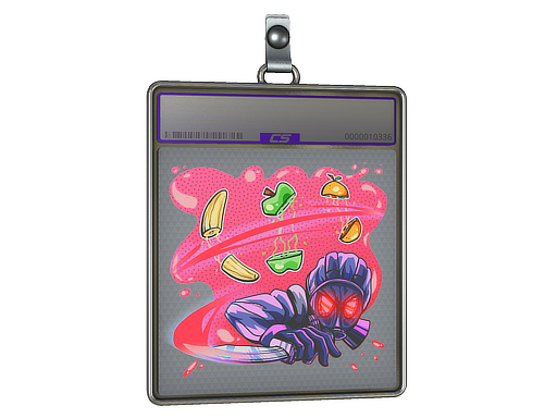 Sticker Slab Knife Streak Holo