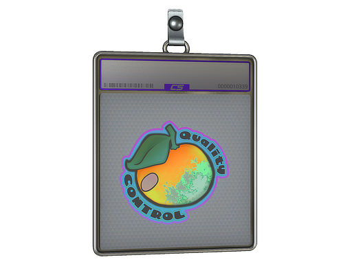 Sticker Slab Quality Control Holo