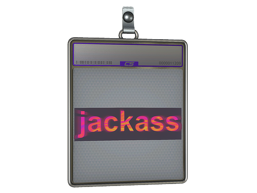Sticker Slab Jackass Holo