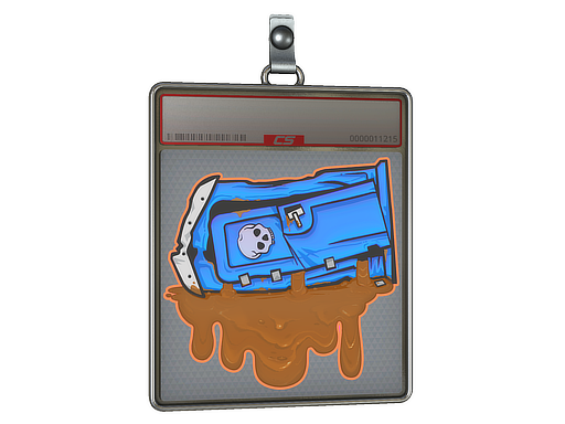 Sticker Slab Poo Cocktail Supreme Lenticular