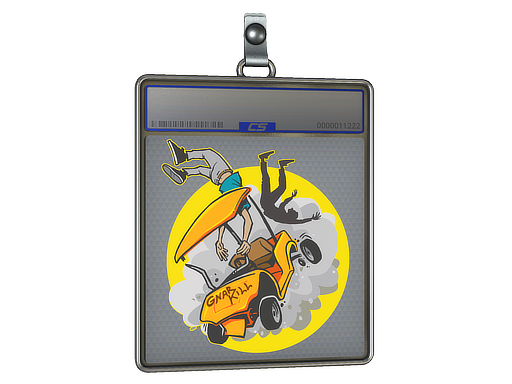 Sticker Slab Golf Cart