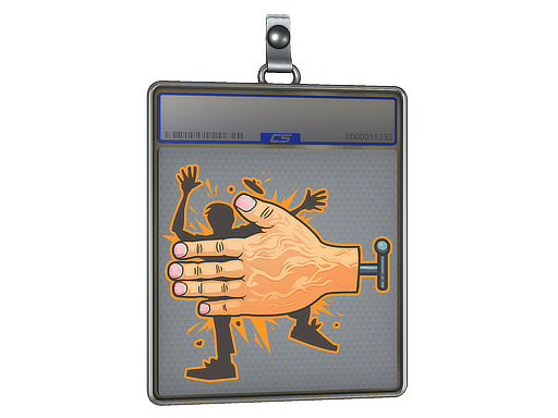 Sticker Slab High Five!